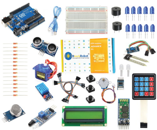 ETR Arduino Advance Kit Components